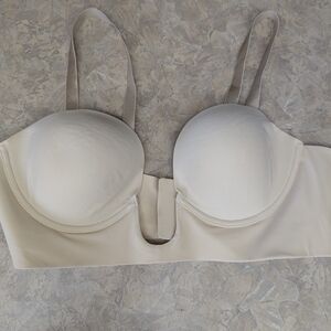 Seamless Cream Underwire Bra